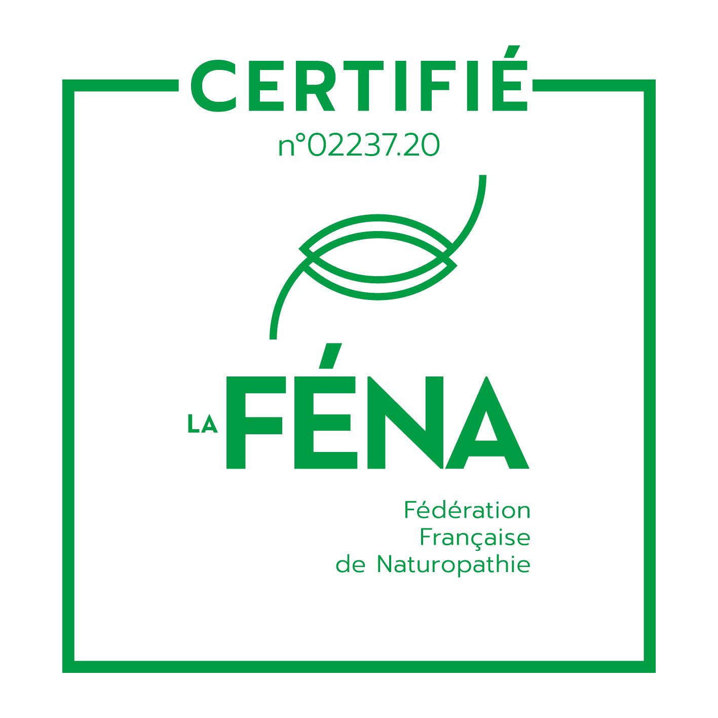 Certifiée n°02237.20 de la Fédération Française de Naturopathie
